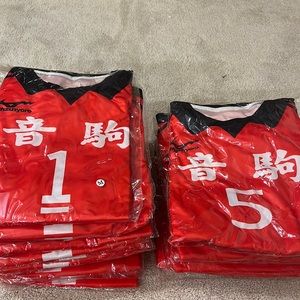 Haikyuu! Skirt and crop top jersey set Kenma (5) Kuroo (1) sizes M+ L available!